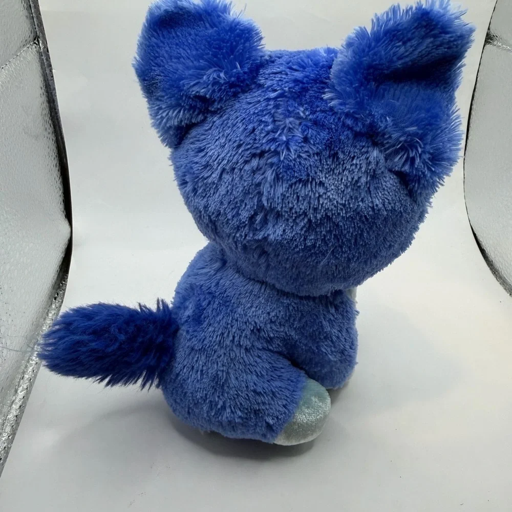 Wild Republic Blue Fox Dog stuffed animal Plush Toy 6”